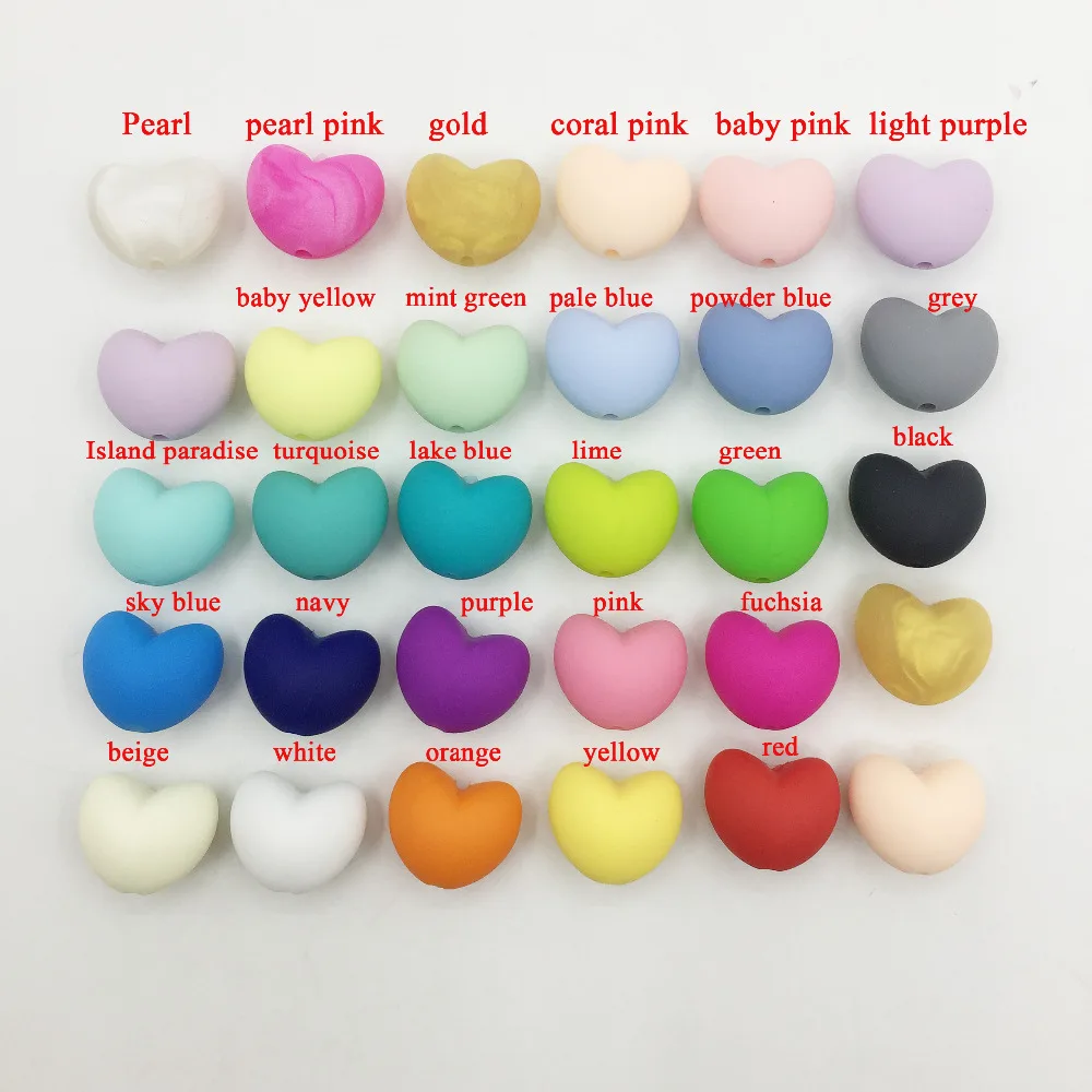 BPA Free Heart Silicone Bead teether ,Free Shipping Mommy Silicone Heart Beads ,50pcs/ lot silicone beads for baby teether
BPA Free Heart Silicone Bead teether ,Free Shipping Mommy Silicone Heart Beads ,50pcs/ lot silicone beads for baby teether