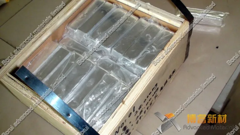 High pure Indium Metal, 99.995% pure, 10kg Indium ingot by Changsha Rich Nonferrous Metals Co.,Ltd
High pure Indium Metal, 99.995% pure, 10kg Indium ingot by Changsha Rich Nonferrous Metals Co.,Ltd