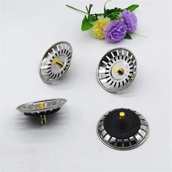 1pc Stainless Steel Kitchen Sink Strainer Stopper Waste Plug Sink Filter Bathroom Basin Sink Drain Kitchen Accessories
1pc Stainless Steel Kitchen Sink Strainer Stopper Waste Plug Sink Filter Bathroom Basin Sink Drain Kitchen Accessories