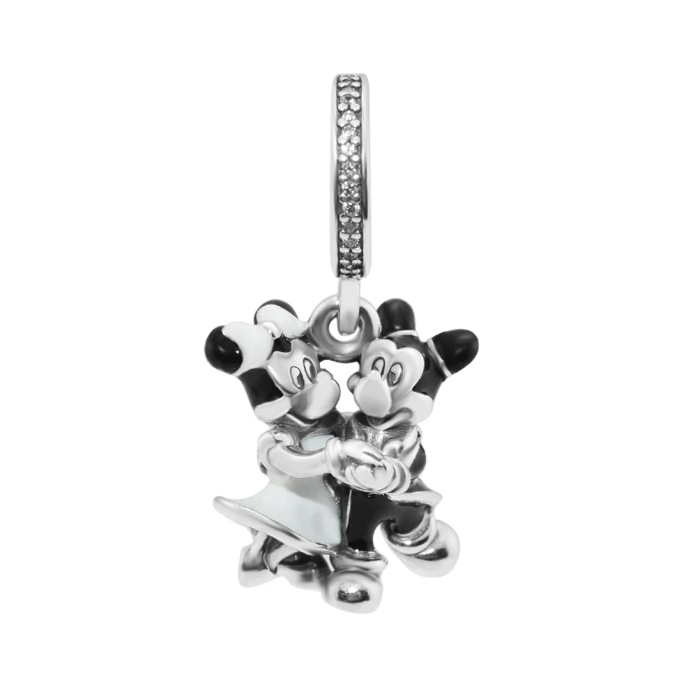 FANDOLA Beads Mickey and Minnie Dangle Charm 925 Sterling Silver Fits Europe Bracelet Charms for Women DIY Jewelry Kralen PERLES
FANDOLA Beads Mickey and Minnie Dangle Charm 925 Sterling Silver Fits Europe Bracelet Charms for Women DIY Jewelry Kralen PERLES
