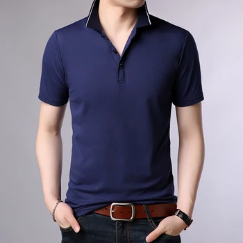 2020 New Fashions Brand Polo Shirts Mens Breathable Short Sleeve Slim Fit Solid Color Boyfriend Gift Poloshirt Casual Clothes
2020 New Fashions Brand Polo Shirts Mens Breathable Short Sleeve Slim Fit Solid Color Boyfriend Gift Poloshirt Casual Clothes