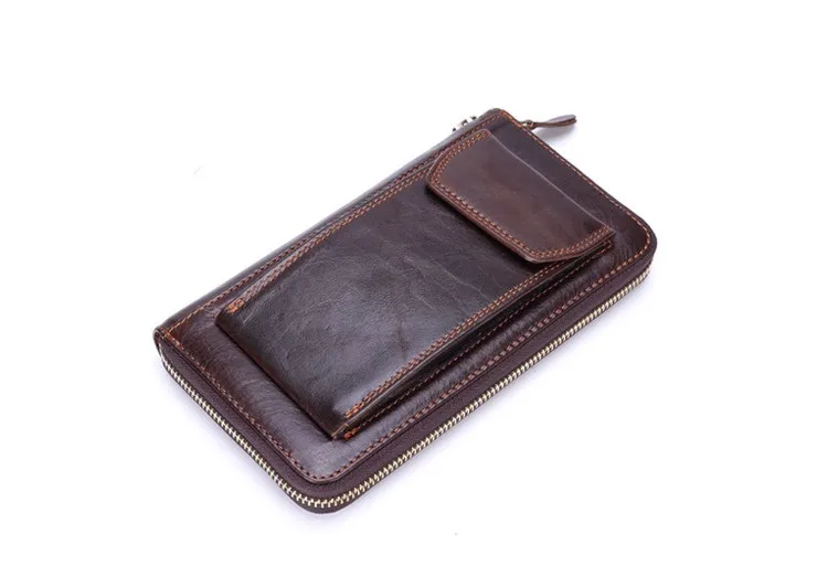 Men genuine leather wallet 18