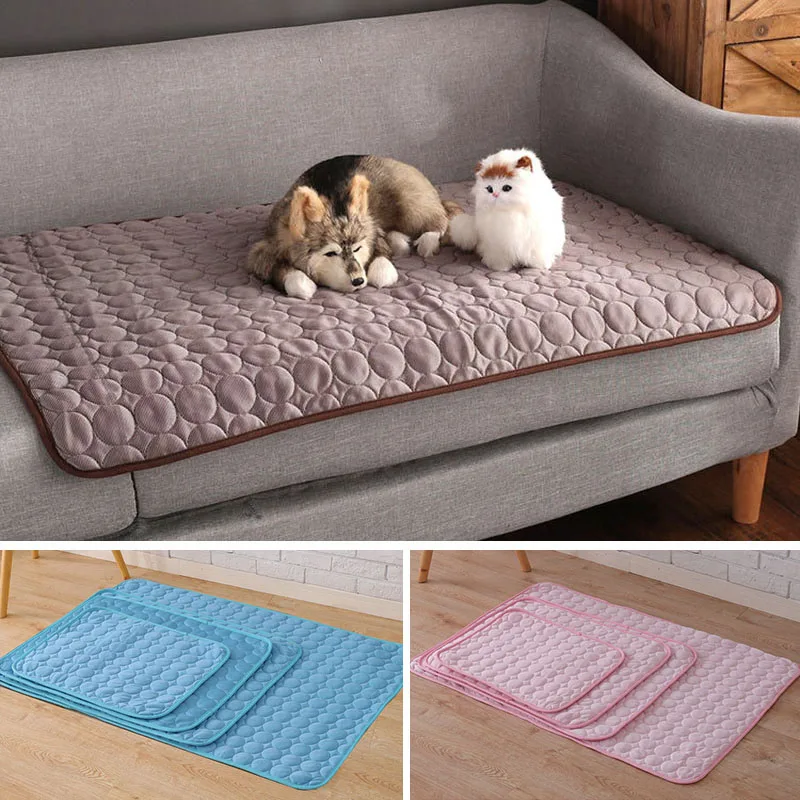 Summer Cooling Mats For Pets Ice Blanket Dogs Cats Sofa Portable Sleeping Pet Accessories Cushion Bed Pad Blanket
Summer Cooling Mats For Pets Ice Blanket Dogs Cats Sofa Portable Sleeping Pet Accessories Cushion Bed Pad Blanket