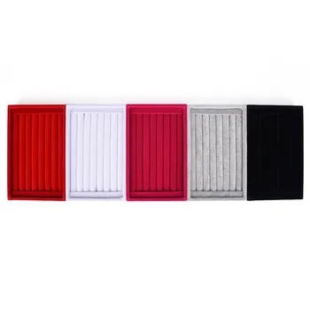5 Colors 22.5*14.5*3cm(L*W*H) High-quality Jewelry Display Case Velvet Earrings Ring Organizer Ear Studs Holder Rack Showcase
5 Colors 22.5*14.5*3cm(L*W*H) High-quality Jewelry Display Case Velvet Earrings Ring Organizer Ear Studs Holder Rack Showcase