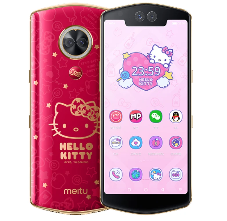 Новый оригинальный мобильный телефон Meitu T9 4G LTE 4GB 6GB ram 64GB 128GB rom 6 01 "Snapreagon 660 Octa core