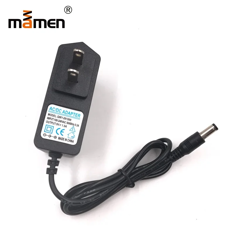 Mamen AC Adapter 110V-240V EU/US Plug 9V-1000mA Output 50-60Hz Full Load Aging 100mm Monitor Switching CD DVD Router AC Adapter
Mamen AC Adapter 110V-240V EU/US Plug 9V-1000mA Output 50-60Hz Full Load Aging 100mm Monitor Switching CD DVD Router AC Adapter