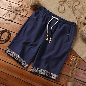 2019premium brand Men high-grade loose cotton linen beach shorts/Man Slim Elastic waistline Summer casual shorts Plus size S-5XL
2019premium brand Men high-grade loose cotton linen beach shorts/Man Slim Elastic waistline Summer casual shorts Plus size S-5XL