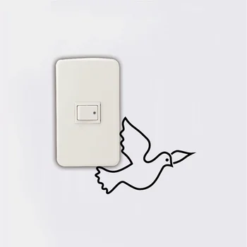 Bird-2 Cute Bird Light Switch Sticker Creative Cartoon Animal Vinyl Wall Sticker for Kids Room Home Wallpaper
Bird-2 Cute Bird Light Switch Sticker Creative Cartoon Animal Vinyl Wall Sticker for Kids Room Home Wallpaper