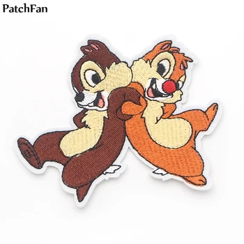 20pcs/lot A0232 Patchfan Squirrel brothers embroidered cartoon patches iron on popular for hat bag Applique embroidery accessory
20pcs/lot A0232 Patchfan Squirrel brothers embroidered cartoon patches iron on popular for hat bag Applique embroidery accessory