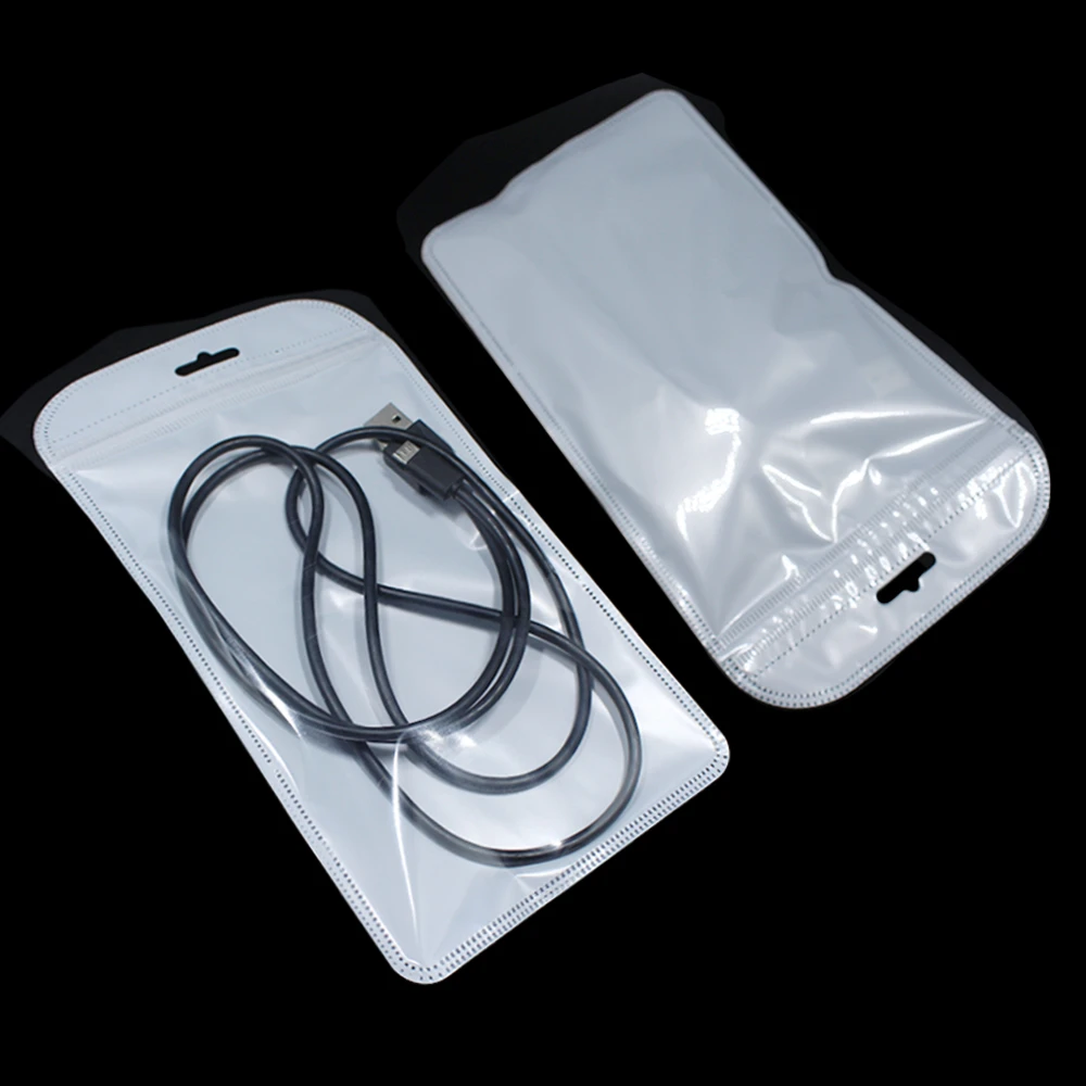 12*22cm 100Pcs/lot Clear White Reclosable Plastic Zip Lock Electronics Package Bag Grocery Crafts Zipper Bag with Hang Hole
12*22cm 100Pcs/lot Clear White Reclosable Plastic Zip Lock Electronics Package Bag Grocery Crafts Zipper Bag with Hang Hole