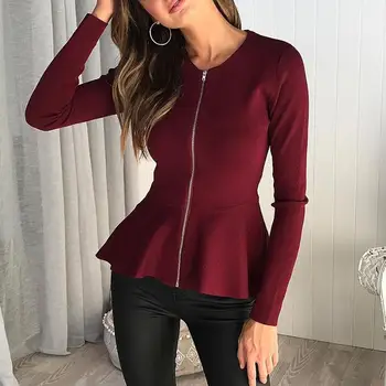 Spring Autumn Long Sleeve Zipper Women Coats Solid Casual Slim Cardigan Coat Women Jackets Clothing WS9426M
Spring Autumn Long Sleeve Zipper Women Coats Solid Casual Slim Cardigan Coat Women Jackets Clothing WS9426M