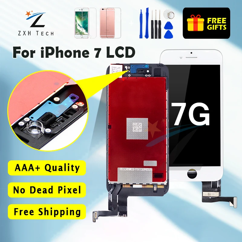 1PCS Grade AAA++ Quality Replacement LCD Pantalla For iPhone 7 LCD Screen Display Good 3D Touch Digitizer Assembly Free Shipping
1PCS Grade AAA++ Quality Replacement LCD Pantalla For iPhone 7 LCD Screen Display Good 3D Touch Digitizer Assembly Free Shipping
