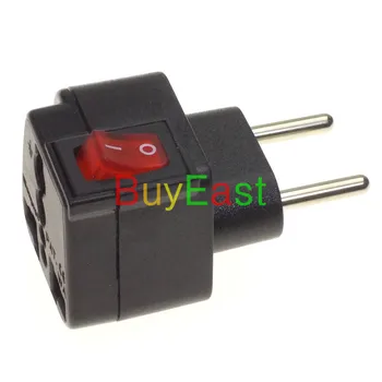 Free shipping WONPRO Europlug EU Travel Adapter Type C Plug With LED Main Switch Convert UK/EU/US/AU/China/Japan... Black Color
Free shipping WONPRO Europlug EU Travel Adapter Type C Plug With LED Main Switch Convert UK/EU/US/AU/China/Japan... Black Color