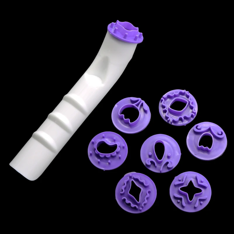 New Wedding Cake Cutting Tools Cake Embossing Flower Mold Calcite Decorative Punching Machine Flower Cream Clay 9pcs / Set
New Wedding Cake Cutting Tools Cake Embossing Flower Mold Calcite Decorative Punching Machine Flower Cream Clay 9pcs / Set