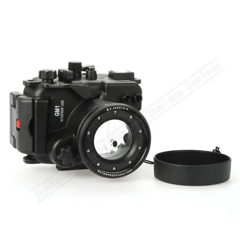Waterproof Underwater Housing Camera Housing Case for Panosonic GM1 Camera 12-32mm len
Waterproof Underwater Housing Camera Housing Case for Panosonic GM1 Camera 12-32mm len