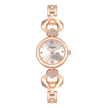 Lvpai Brand Luxury Women Bracelet Quartz Clock Fashion Ladies Heart Hollow Band Creative Ladies Dress Wrist Watch Reloj Mujer
Lvpai Brand Luxury Women Bracelet Quartz Clock Fashion Ladies Heart Hollow Band Creative Ladies Dress Wrist Watch Reloj Mujer