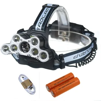 USB Led Headlamp 18650 Battery Rechargeable CREE 9 Led Headlight 20000 Lumens Waterproof Head Flashlight for Hiking Fishing
USB Led Headlamp 18650 Battery Rechargeable CREE 9 Led Headlight 20000 Lumens Waterproof Head Flashlight for Hiking Fishing