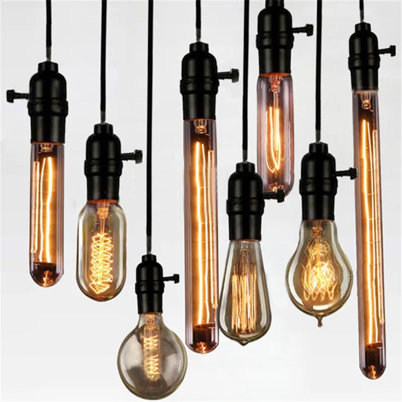 Edison Bulb E27 220V 40W ST64 A19 Retro Lamp Filament Edison Lamp Incandescent Light Bulb Ampoule Vintage Lamp For Decor
Edison Bulb E27 220V 40W ST64 A19 Retro Lamp Filament Edison Lamp Incandescent Light Bulb Ampoule Vintage Lamp For Decor