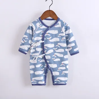 Cotton Newborn Baby Rompers Stylish And Breathable New Born Baby Clothes Cartoon Printing Long Sleeve Romper For Baby 
Cotton Newborn Baby Rompers Stylish And Breathable New Born Baby Clothes Cartoon Printing Long Sleeve Romper For Baby