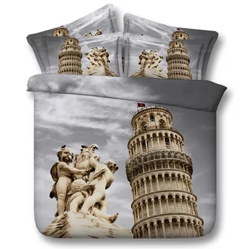 Leaning Tower of Pisa Digital print Bedding Set Quilt Cover Design Bed Set Bohemian a Mini Van Bedclothes 3pcs JF122
Leaning Tower of Pisa Digital print Bedding Set Quilt Cover Design Bed Set Bohemian a Mini Van Bedclothes 3pcs JF122