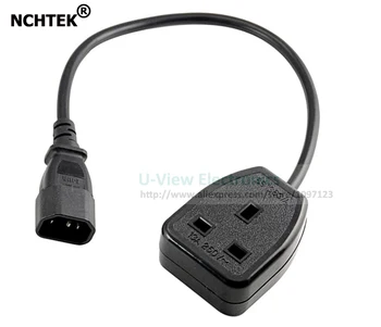 NCHTEK IEC C14 Male Plug to UK BS1363 3Pin Female Socket Power Adapter Cable For PDU UPS About 30CM/Free Shipping/5PCS
NCHTEK IEC C14 Male Plug to UK BS1363 3Pin Female Socket Power Adapter Cable For PDU UPS About 30CM/Free Shipping/5PCS