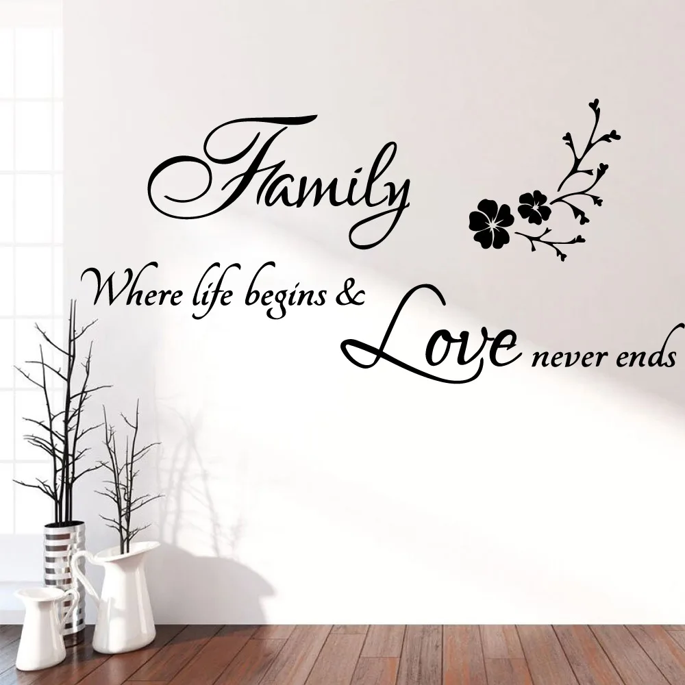 Creative family quotes Pvc Wall Art Stickers Modern Fashion Wallsticker For Living Room Vinyl Decals Sticker Mural
Creative family quotes Pvc Wall Art Stickers Modern Fashion Wallsticker For Living Room Vinyl Decals Sticker Mural