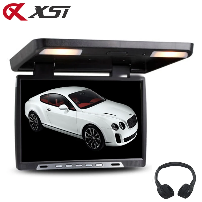 XST 19 Inch Car Flip Down 1680x1050 TFT LCD Monitor Roof Mount Player IR Transmitter Adjustable View Screen Dome LED Light
XST 19 Inch Car Flip Down 1680x1050 TFT LCD Monitor Roof Mount Player IR Transmitter Adjustable View Screen Dome LED Light