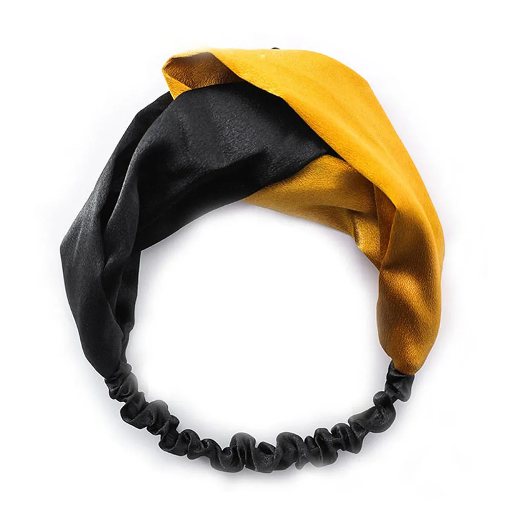 Fashion Women Contrast Color Silk Satin Turban Elastic Hairband Head Wrap Girls Hair Accessories Hair bands Bandanas #YL10
Fashion Women Contrast Color Silk Satin Turban Elastic Hairband Head Wrap Girls Hair Accessories Hair bands Bandanas #YL10