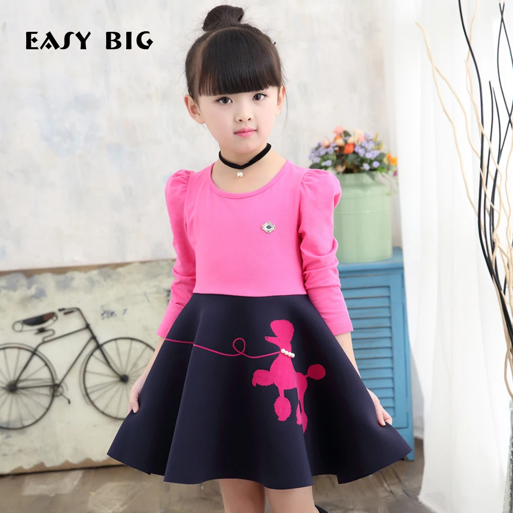 EASY BIG 2-12 Years Spring Autumn Cute Girls Children's Dresses With Long Sleeve Princess Dresses CC0057
EASY BIG 2-12 Years Spring Autumn Cute Girls Children's Dresses With Long Sleeve Princess Dresses CC0057