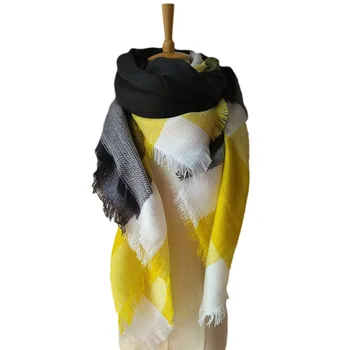 2017 Brand New Designer Triangle Scarf Acrylic Pashmina Fashion Tassels Plaid Shawl Warm Winter For Women Shawl Blanket Hijab
2017 Brand New Designer Triangle Scarf Acrylic Pashmina Fashion Tassels Plaid Shawl Warm Winter For Women Shawl Blanket Hijab