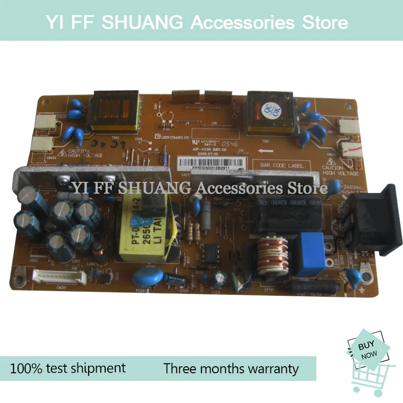 100% Test shipping for L1717S L1917S L17NS-8 power board 6870TB69D11 compatible work with GDP-003 AIP-0108
100% Test shipping for L1717S L1917S L17NS-8 power board 6870TB69D11 compatible work with GDP-003 AIP-0108