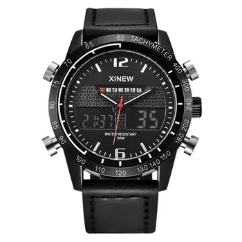 2018 New Mens Army Military Watch Waterproof Sports LED Digital Analog Leathe Wrist Watch F915
2018 New Mens Army Military Watch Waterproof Sports LED Digital Analog Leathe Wrist Watch F915