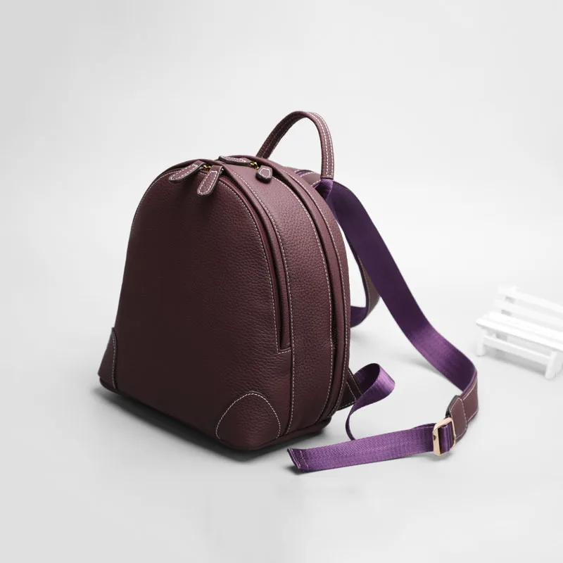 Fashion Genuine leather backpack women luxury brand simple convenient and practical large-capacity Calfskin Women travel bag
Fashion Genuine leather backpack women luxury brand simple convenient and practical large-capacity Calfskin Women travel bag