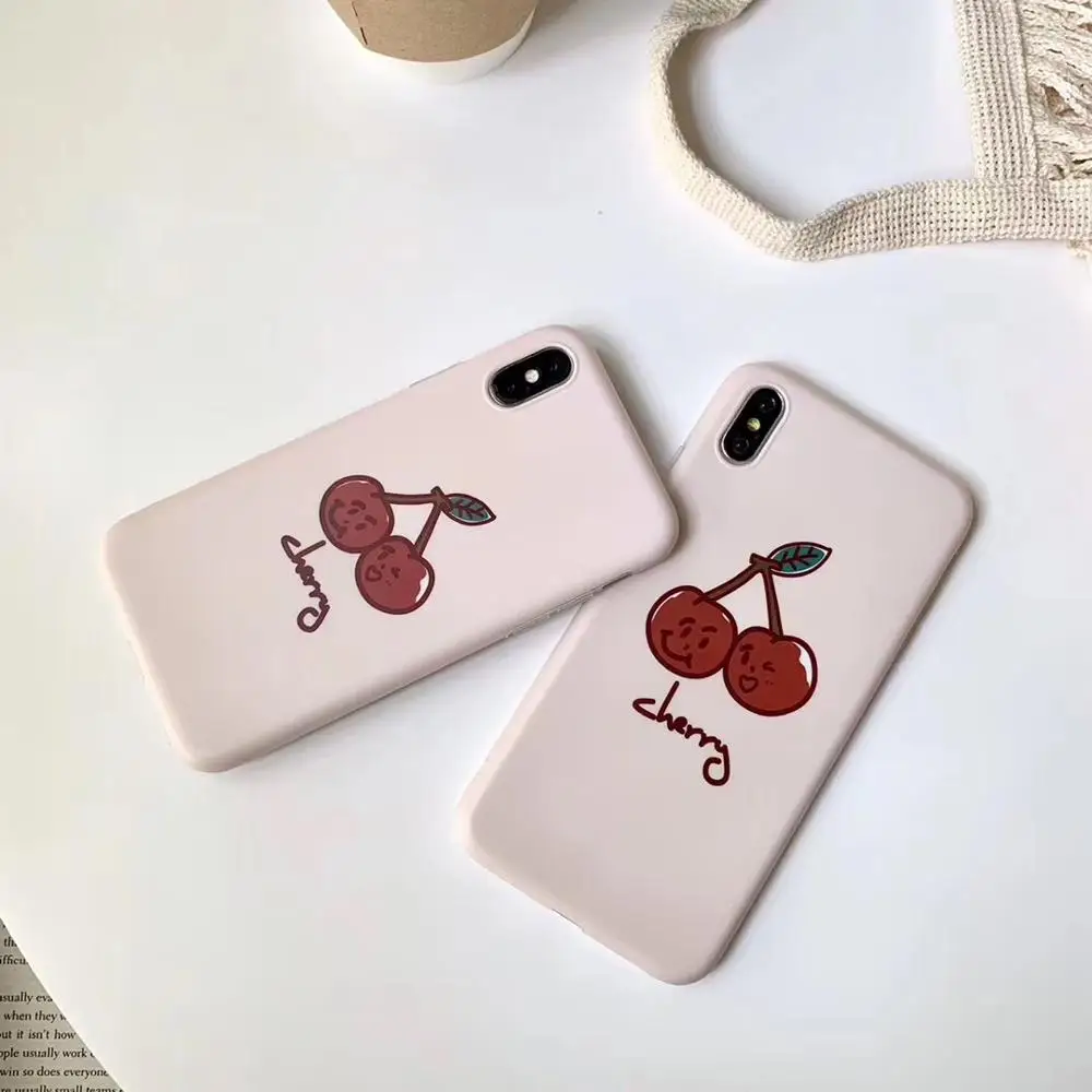 Ins wind expression cherries Turnkey mobile soft shell Case for iphone 6 7 8 pule X xR XsMAX
Ins wind expression cherries Turnkey mobile soft shell Case for iphone 6 7 8 pule X xR XsMAX