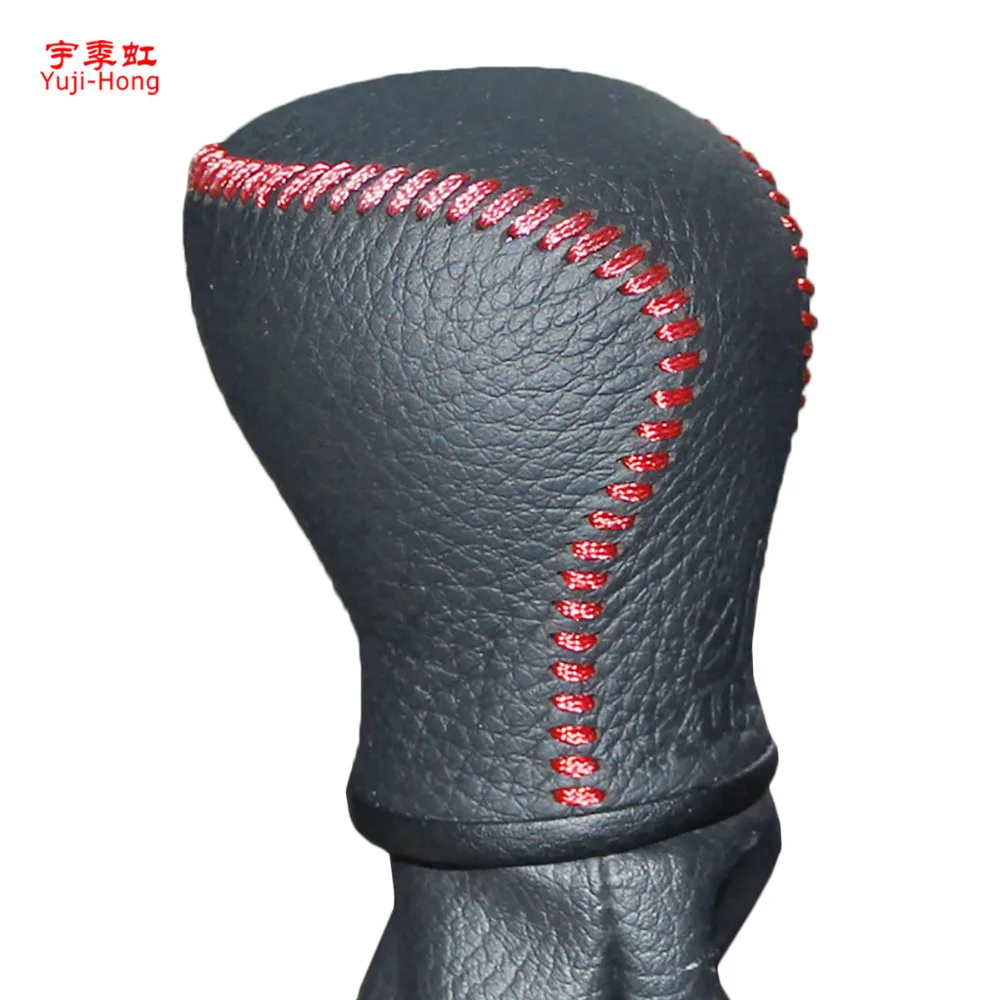 Yuji-Hong Car Gear Covers Case for Mazda 3 2008~2010 Manual Shift Collars Genuine Leather Hand-stitched Cover Black/Red lines
Yuji-Hong Car Gear Covers Case for Mazda 3 2008~2010 Manual Shift Collars Genuine Leather Hand-stitched Cover Black/Red lines