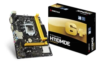 BIOSTAR H110MDE motherboard Intel H110/LGA 1151