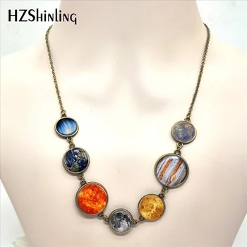 New Arrival Solar System Necklace Planet Universe Galaxy Jewelry Glass Dome Nebula Space Pendant Necklaces Wholesale
New Arrival Solar System Necklace Planet Universe Galaxy Jewelry Glass Dome Nebula Space Pendant Necklaces Wholesale
