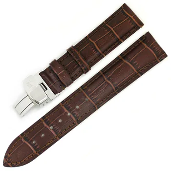 18/19/20/22/24mm Butterfly buckle genuine leather watchbands 2020 Automatic deduction quartz watch band straps for watches men 
18/19/20/22/24mm Butterfly buckle genuine leather watchbands 2020 Automatic deduction quartz watch band straps for watches men