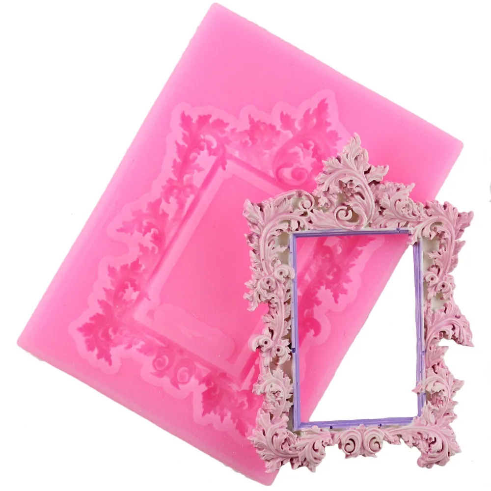 Classic Frame Silicone Mold Fondant Mould Cake Decorating Tools Chocolate Gumpaste Molds Sugarcraft Kitchen Gadgets
Classic Frame Silicone Mold Fondant Mould Cake Decorating Tools Chocolate Gumpaste Molds Sugarcraft Kitchen Gadgets