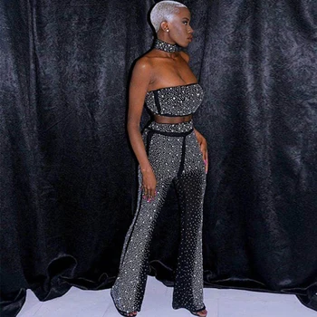 Seamyla 2020 New Arrivals Bandage Suits Set Women Beading Tops& Pant 2 Two Pieces Set Bodycon Sexy Night Out Evening Party Sets
Seamyla 2020 New Arrivals Bandage Suits Set Women Beading Tops& Pant 2 Two Pieces Set Bodycon Sexy Night Out Evening Party Sets