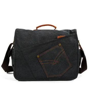 Mens Messenger Bag 15.6inch Waterproof Canvas Briefcase Large Satchel Shoulder Bag Rugged Computer Laptop Bags
Mens Messenger Bag 15.6inch Waterproof Canvas Briefcase Large Satchel Shoulder Bag Rugged Computer Laptop Bags