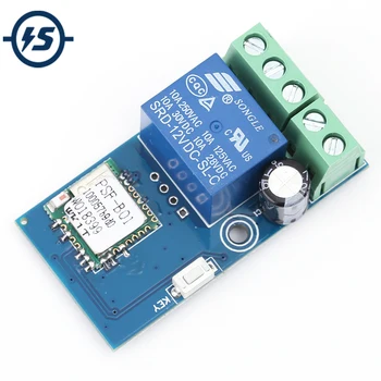 DC 12V Wireless Wifi Relay Switch Module Mobile Phone Remote Control Timer Self-Lock Low Power For Android IOS Smart Home
DC 12V Wireless Wifi Relay Switch Module Mobile Phone Remote Control Timer Self-Lock Low Power For Android IOS Smart Home