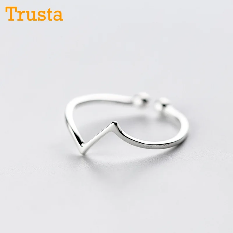 Trusta 2018 100% 925 Sterling Silver Fashion Women Cute Letter V Rings Size 5 6 7 Wonderful Gift For Girls Teen Lady's DS420
Trusta 2018 100% 925 Sterling Silver Fashion Women Cute Letter V Rings Size 5 6 7 Wonderful Gift For Girls Teen Lady's DS420