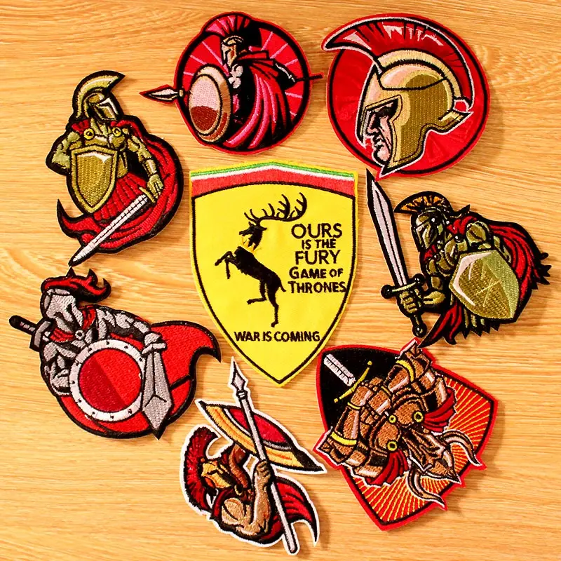 DIY Iron on Patches On Clothes Tactical Patch Military Embroidered Patches For Clothing Game Of Thrones Patch Badges Appliques
DIY Iron on Patches On Clothes Tactical Patch Military Embroidered Patches For Clothing Game Of Thrones Patch Badges Appliques