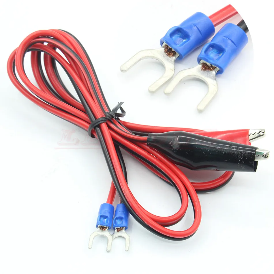 2Pcs 1 pair 100cm length alligator clips jumper wire mini test clips DIY test cable test folder test hook clip
2Pcs 1 pair 100cm length alligator clips jumper wire mini test clips DIY test cable test folder test hook clip