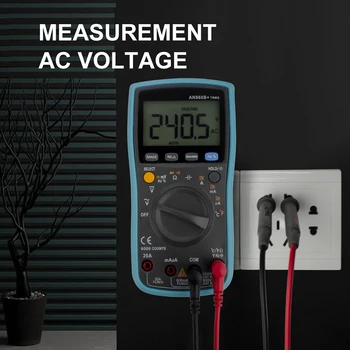 Digital Backlight Current Voltage Multimeter Autoranging Multimeter 6000 Counts Current Tester ALI88
Digital Backlight Current Voltage Multimeter Autoranging Multimeter 6000 Counts Current Tester ALI88