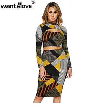 Wantmove 2018 autumn fashion two piece sexy geometric stripes colorful long-sleeves vibrant clippraft half skirt two piece WM445
Wantmove 2018 autumn fashion two piece sexy geometric stripes colorful long-sleeves vibrant clippraft half skirt two piece WM445