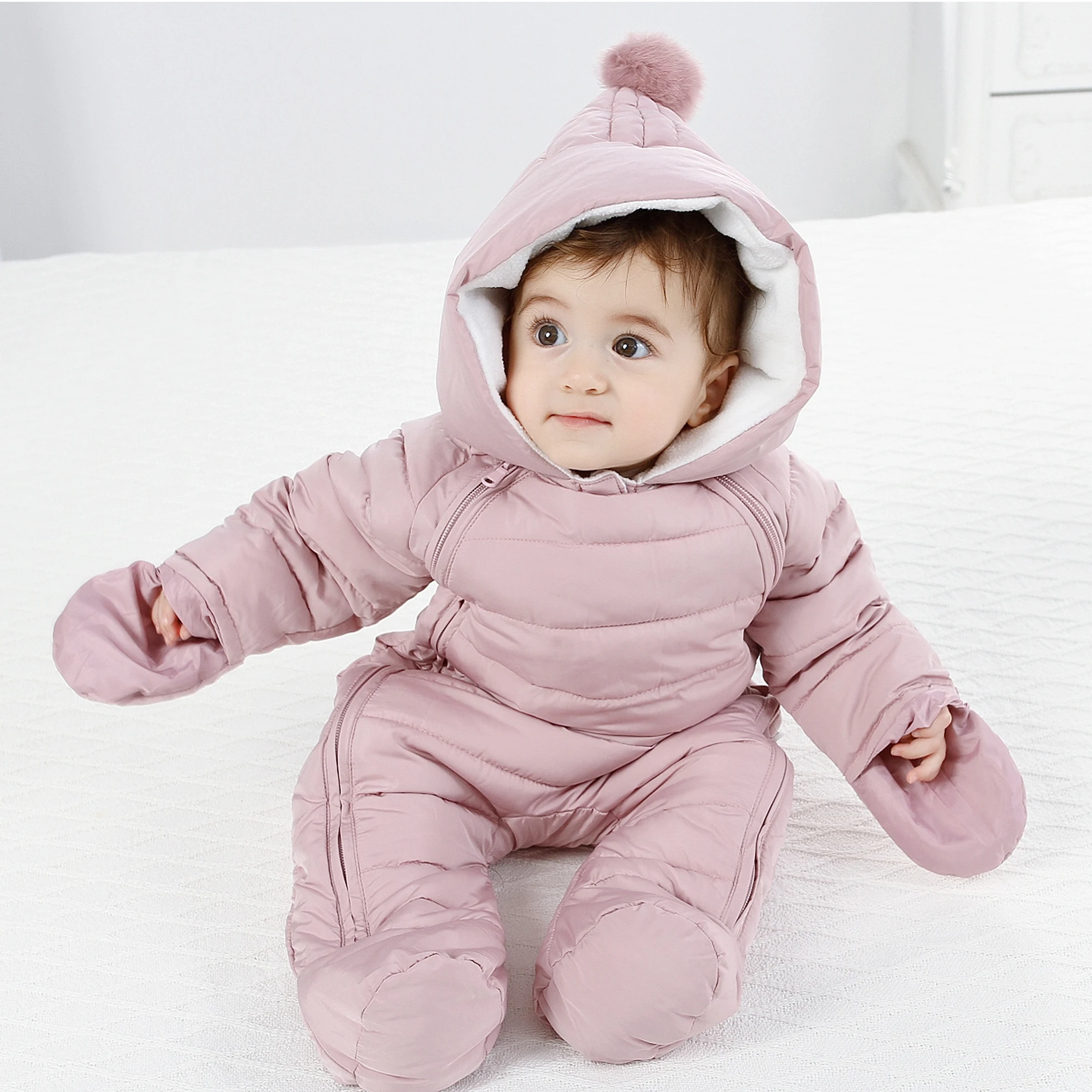 Winter Baby Snowsuit Romper Jumpsuit For Boy/Girl ,Newborn Snowsuit Winter Overalls For Baby Hooded Waterproof + Inner Fleece
Winter Baby Snowsuit Romper Jumpsuit For Boy/Girl ,Newborn Snowsuit Winter Overalls For Baby Hooded Waterproof + Inner Fleece