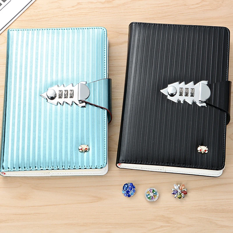 Girl Striped pattern design Creative password Notebook Business Office Notepad 130 sheets line pages Traveler Journal Diary Gift
Girl Striped pattern design Creative password Notebook Business Office Notepad 130 sheets line pages Traveler Journal Diary Gift