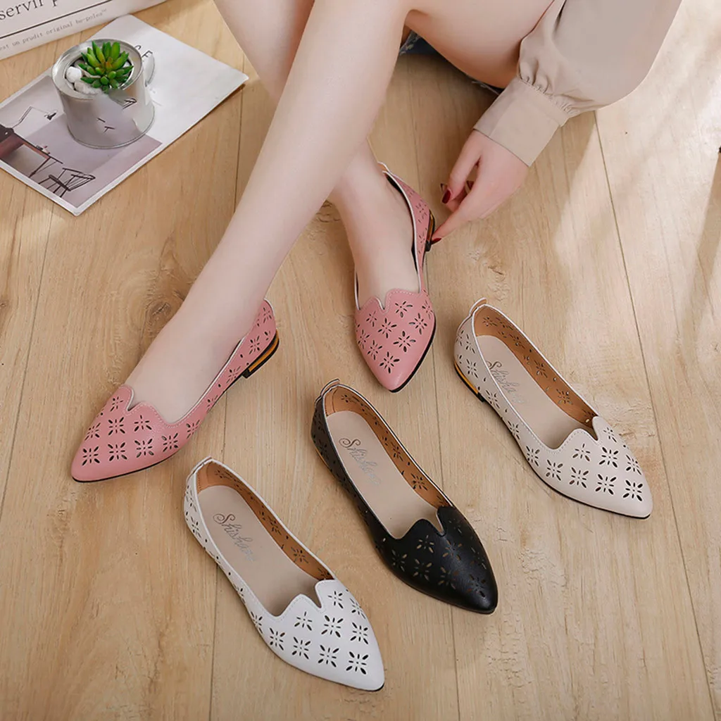 2019 European and American Fashion Wild Women's Fashion Casual Point Toe Loafers Shallow Work Shoes Ladies Shoes #AY3
2019 European and American Fashion Wild Women's Fashion Casual Point Toe Loafers Shallow Work Shoes Ladies Shoes #AY3